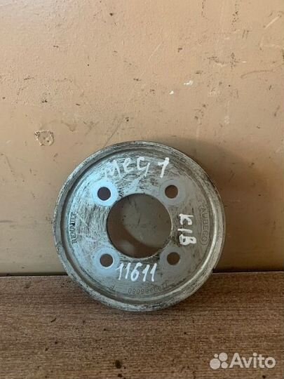 Шкив коленвала renault Megan 1