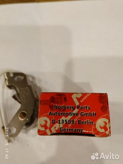 Контактная группа трамблёра Ваз 2101-2107