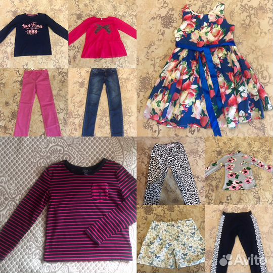 Пакет вещей для девочки р.128