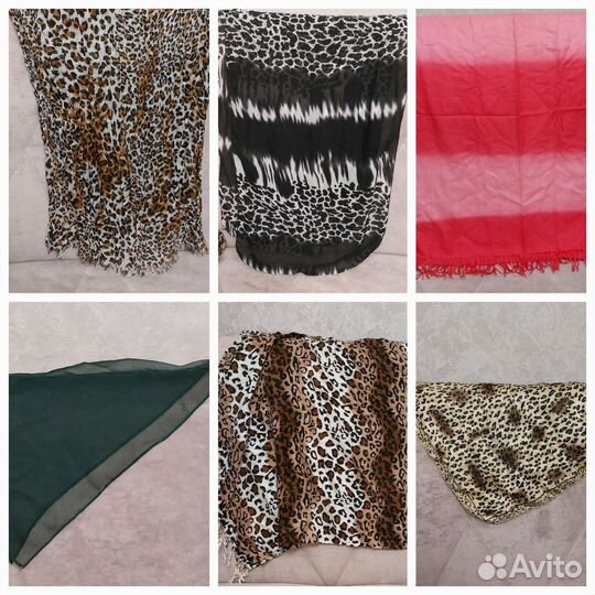 Шарфы платки палантины