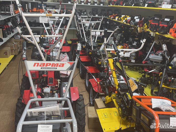 Мотоблок бензиновый 15 л.с. BR-135 GD с вом