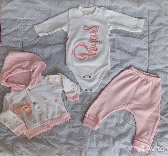 Костюм для девочки от 0-3 месяцев
