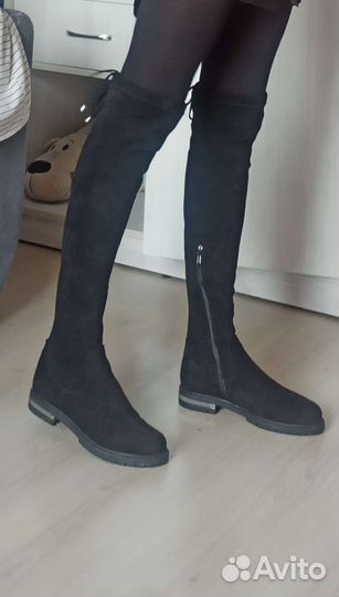 Сапоги ботфорты новые 38.5