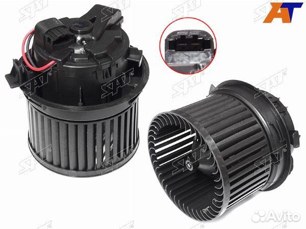 Мотор отопилеля салона, мотор печки nissan X-trail