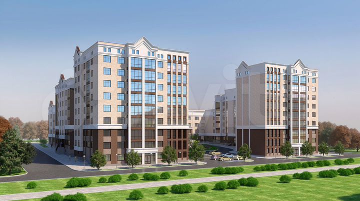 2-к. квартира, 63,2 м², 8/8 эт.