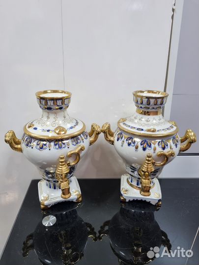 Самовары, Гжель. Без маленького чайника