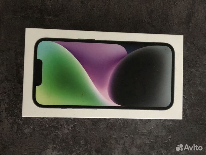Коробка от iPhone 14