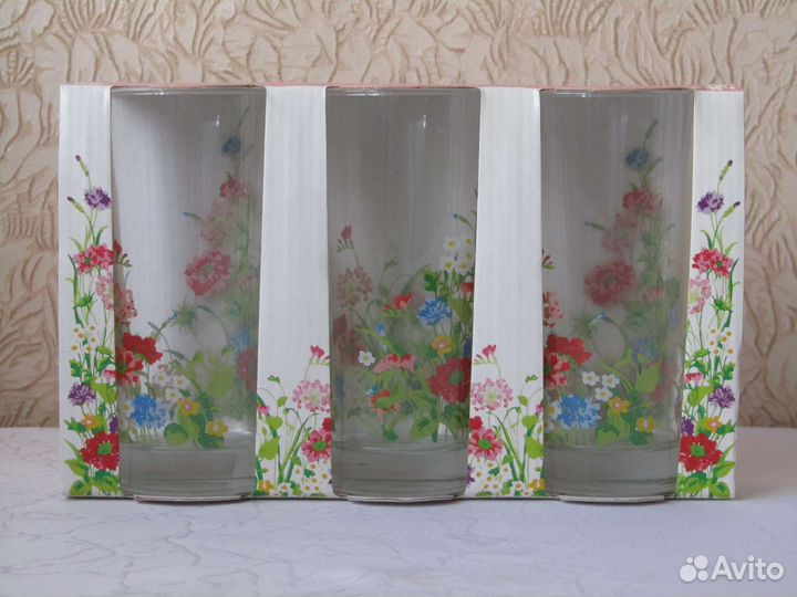 Набор стаканов для воды/сока, 6 штук