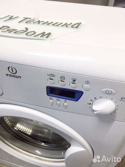 Стиральная машина бу узкая на 3,5 кг Indesit