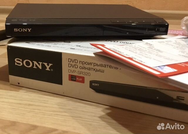 DVD-плеер sony DVP-SR320