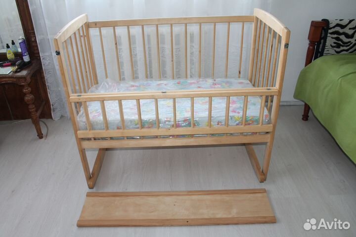 Кровать 65x125x105 детская + матрац в пленке