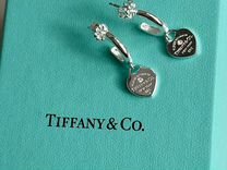 Серьги Tiffany серебро