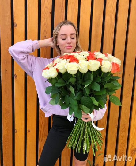 Розы с доставкой 31 шт