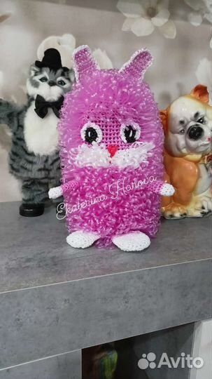 Мочалка ручной работы