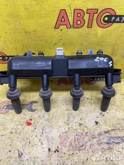 Катушка зажигания Peugeot 206 2E/K KFW(TU3JP) 2002