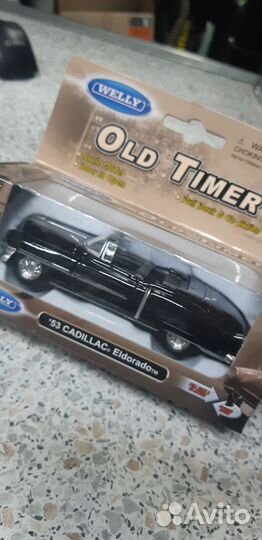 Моделька 53 Cadillac Eldorado черный