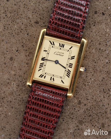 Cartier Tank Vermeil