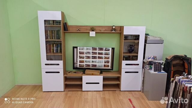 Стенка в гостиную под тв, шкаф платяной купить в Санкт-Петербурге ...