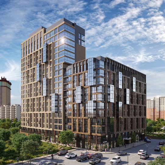 2-к. квартира, 75,5 м², 17/19 эт.