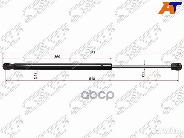 Амортизатор крышки багажника skoda rapid 12- ST