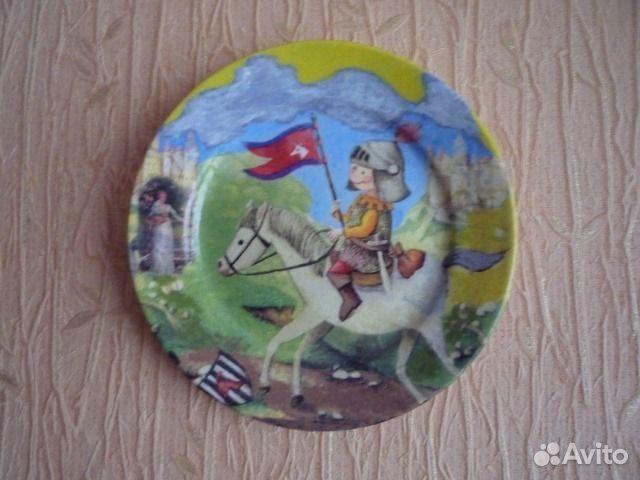 Декупаж тарелка