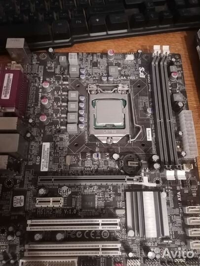 Материнская плата 1155 с процессором