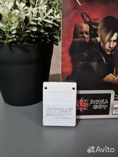 Memory Card PS2 Resident Evil Outbreak
