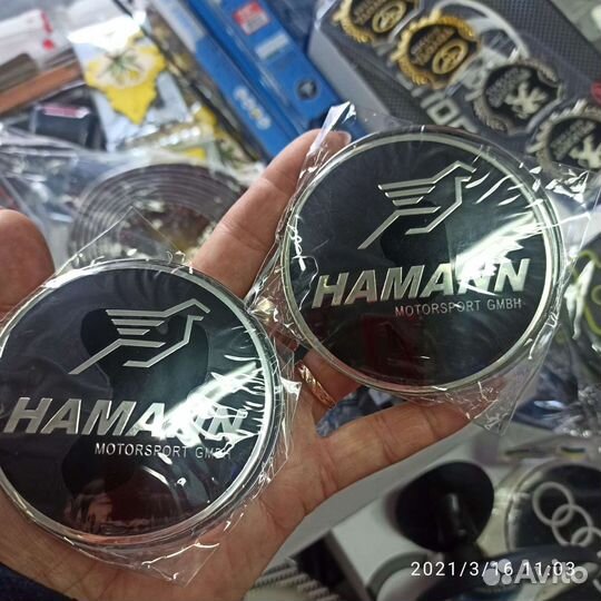 Эмблема Hamann 82 mm