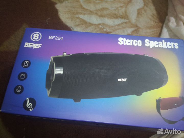 Блютуз колонка