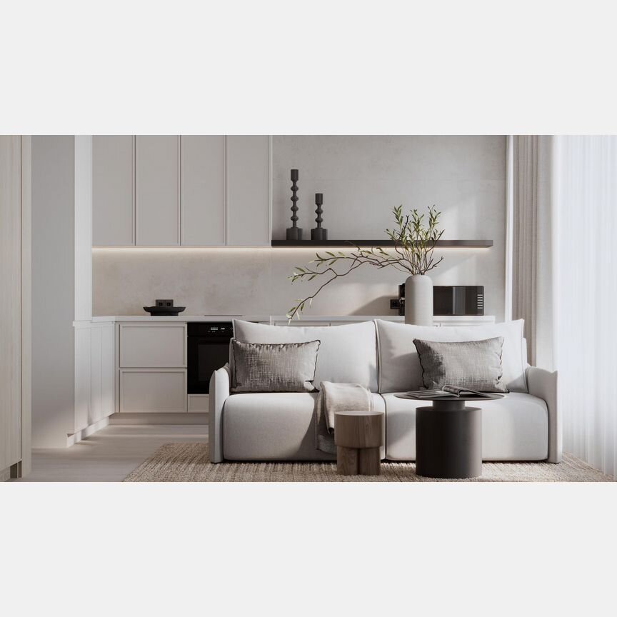 2-к. квартира, 90,4 м², 11/12 эт.