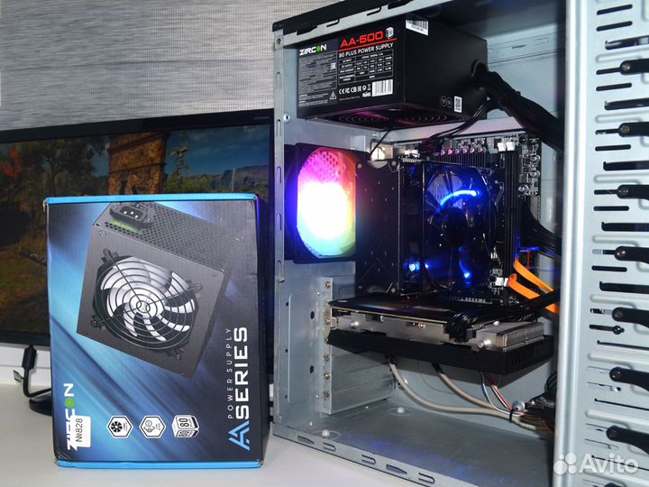 Мощный игровой Intel 12-потоков/16Gb/RX580 8Gb
