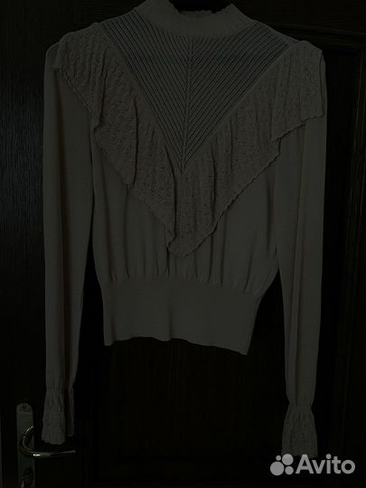 Кофта с кружевом Zara