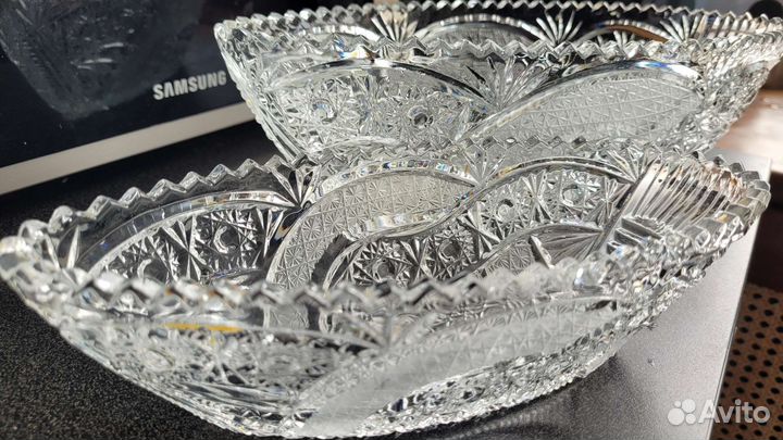 Ваза хрустальная СССР