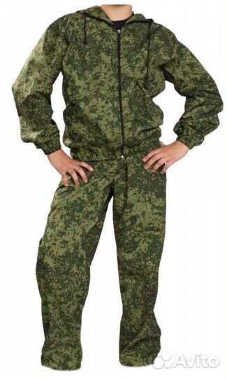 Камуфляжный костюм детский