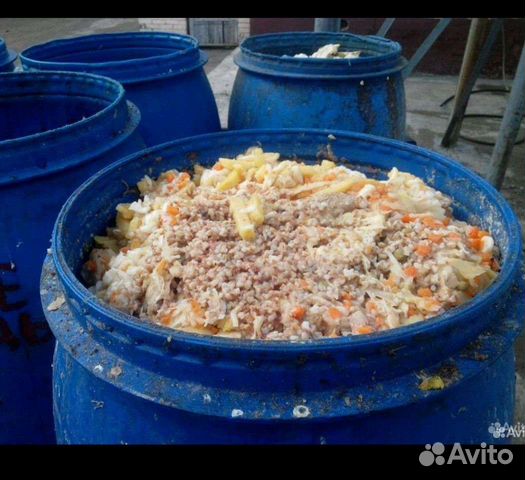 Пищевые отходы на корм животным