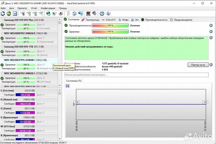Жесткий диск western digital RE 2TB