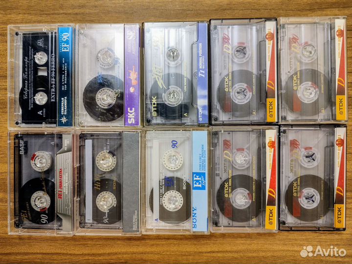 Аудиокассеты набор