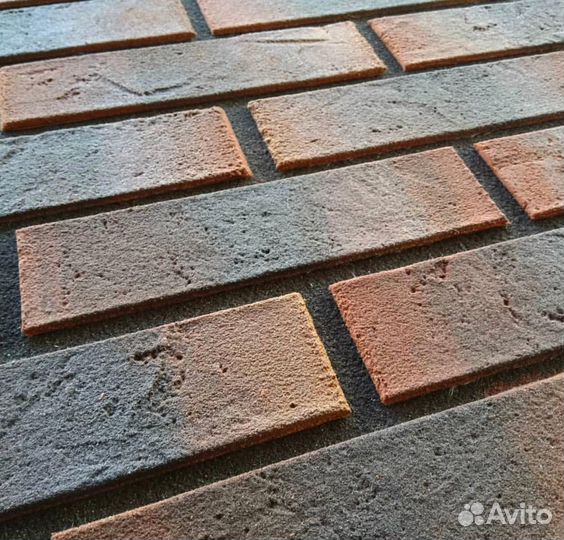 Производство: гибкий кирпич, камень, скол, доска