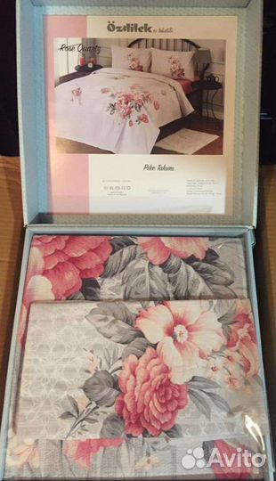 Постельное белье с пледом Турция