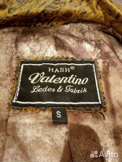 Плащ кожанный