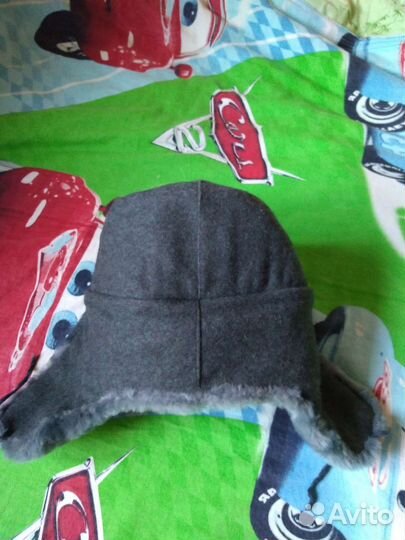 Мужская шапка ушанка