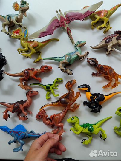 Lego динозавры