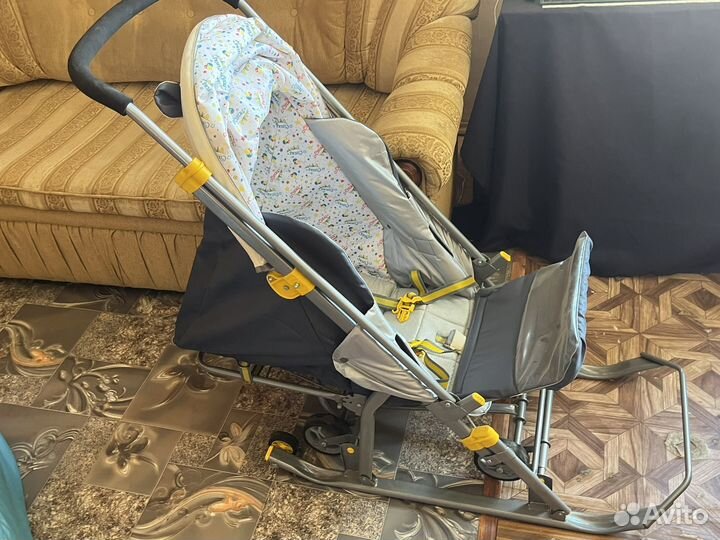 Санки-коляска Nika