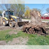 Услуги экскаватора погрузчика Volvo, гидромолот