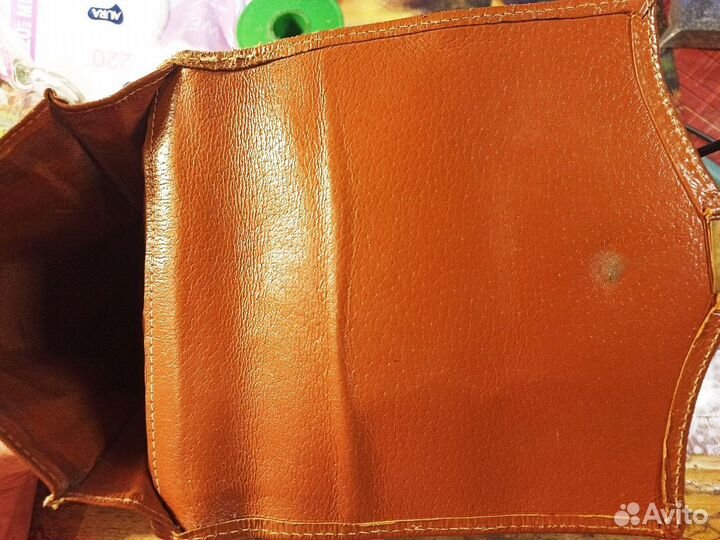 Уникальная Кожаная Сумка Планшет Борсетка СССР