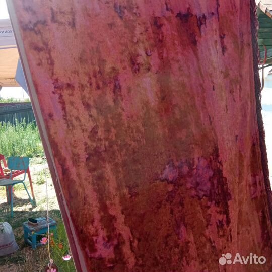 Шторы бархат винтажные 4 шт бу