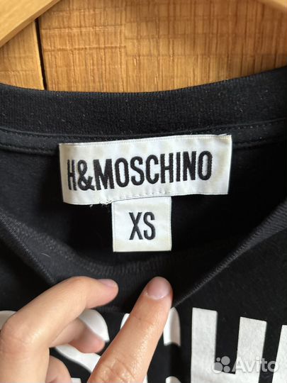 Футболка hm&moschino