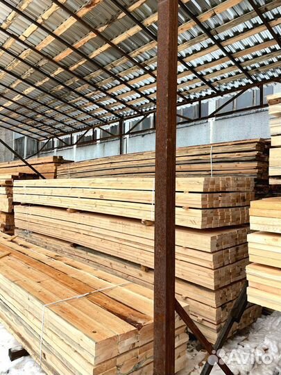 Доска обрезная 25х100х6000мм от производителя