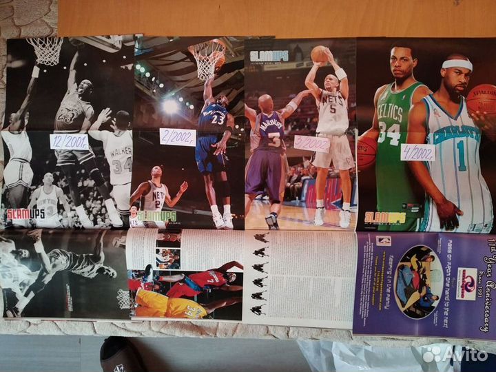 Журналы по баскетболу Slam (USA)