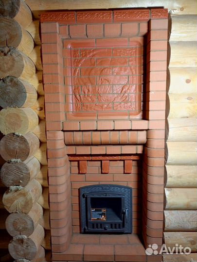 Печник. Кирпичная Печь с панно